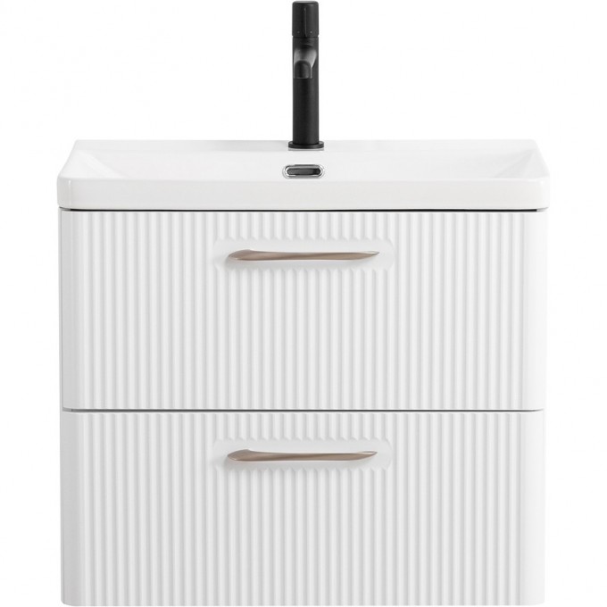 База под раковину BELBAGNO подвесная с двумя выкатными ящиками Bianco Lucido 600x422x500 DUE-600-2C-SO-BL-P База под раковину BELBAGNO подвесная с двумя выкатными ящиками Bianco Lucido 600x422x500 DUE-600-2C-SO-BL-P