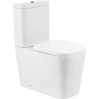 Чаша напольного безободкового унитаза BELBAGNO ALBANO BB120CPR