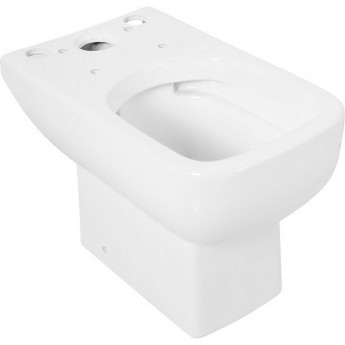Чаша напольного безободкового унитаза с сиденьем микролифт BELBAGNO AURORA BB8604CPR/SC