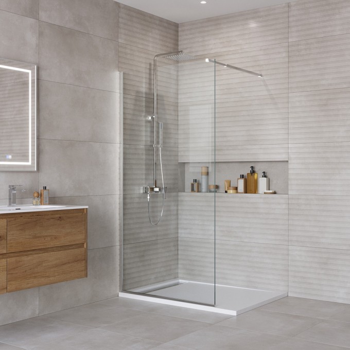 Душевая перегородка BELBAGNO KRAFT-L-1-900-C-Cr с односторонним входом 900x1950 мм KRAFT-L-1-90-C-Cr Душевая перегородка BELBAGNO KRAFT-L-1-900-C-Cr с односторонним входом 900x1950 мм KRAFT-L-1-90-C-Cr
