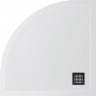 Душевой поддон из искусственного мрамора BELBAGNO TRAY-MR-UNO-R-90-550-35-W-NO