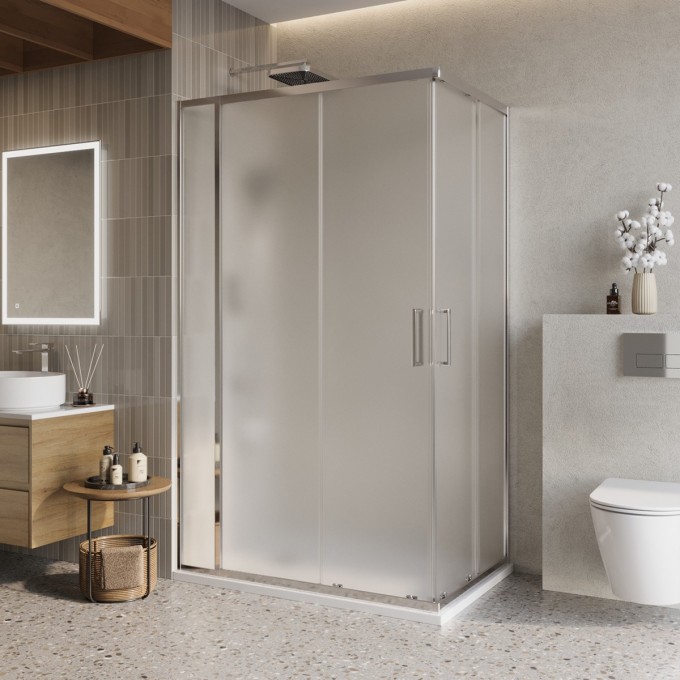 Душевой уголок BELBAGNO LUCE-AH-21-110/90-P-Cr Душевой уголок BELBAGNO LUCE-AH-21-110/90-P-Cr