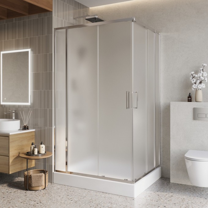 Душевой уголок BELBAGNO LUCE-AH-22-120/100-P-Cr Душевой уголок BELBAGNO LUCE-AH-22-120/100-P-Cr