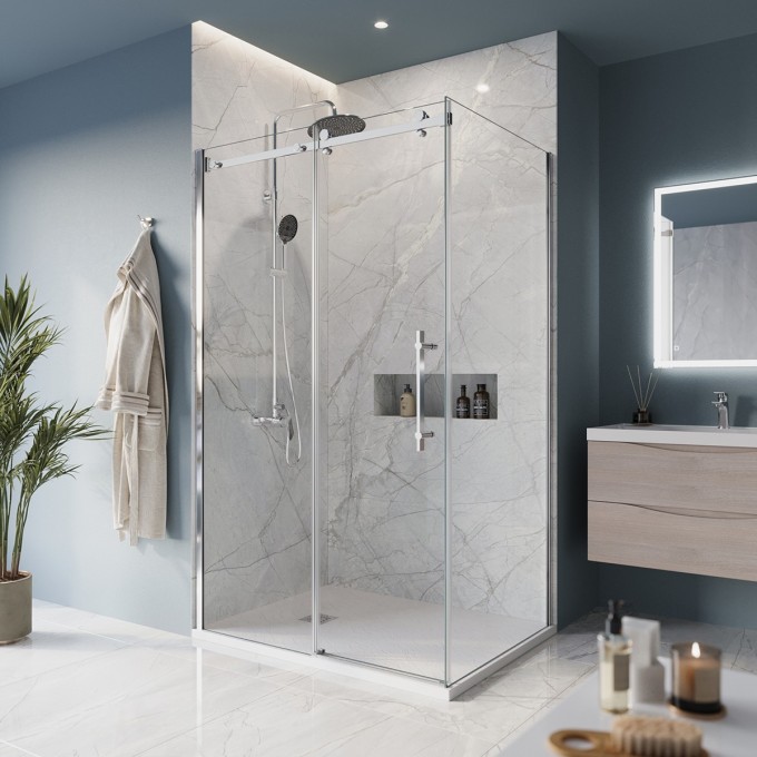 Душевой уголок BELBAGNO MARINO-AH-1-110/90-C-Cr Душевой уголок BELBAGNO MARINO-AH-1-110/90-C-Cr