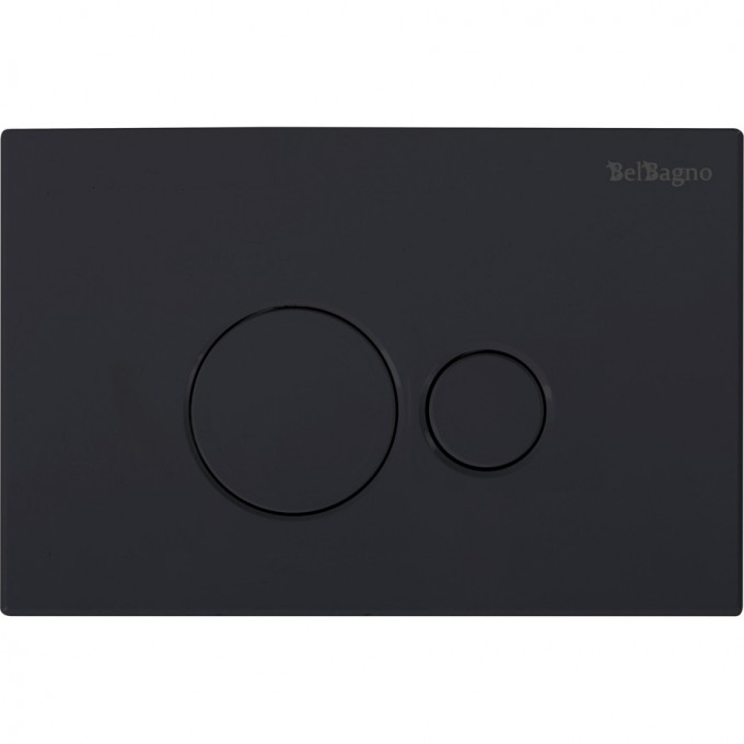 Кнопка смыва BELBAGNO , чёрная матовая BB084NERO Кнопка смыва BELBAGNO , чёрная матовая BB084NERO