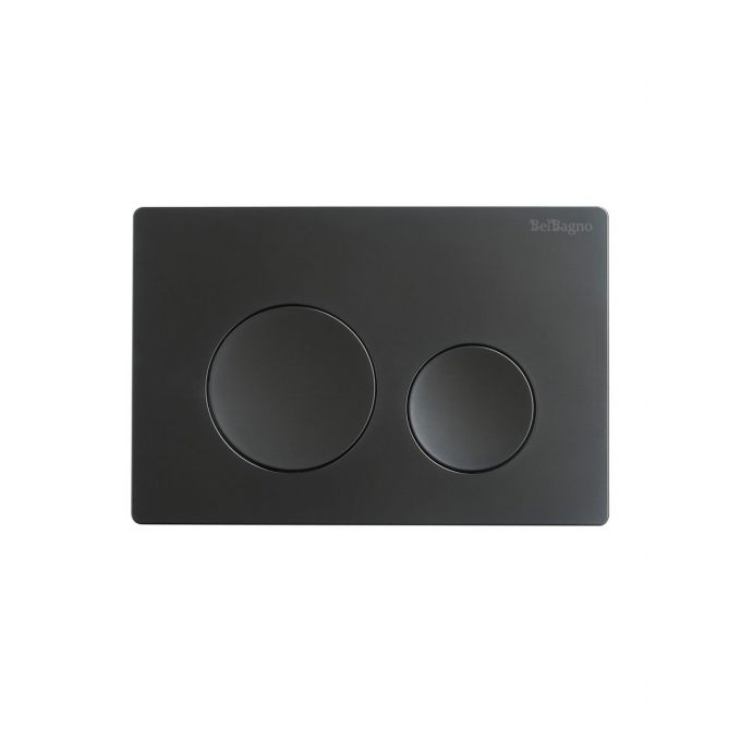 Кнопка смыва BELBAGNO черный матовый BB-03C-NERO.M