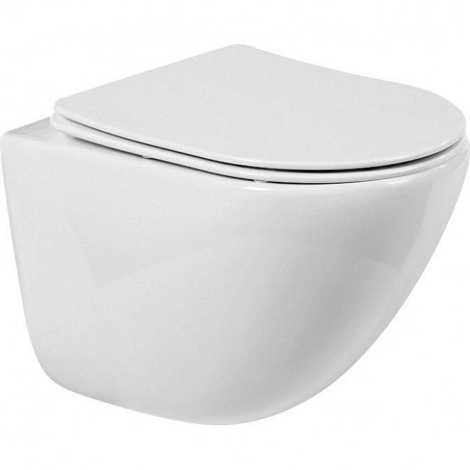 Подвесной безободковый унитаз BELBAGNO AMANDA BB051CH-TOR-FC