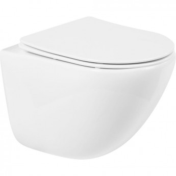 Подвесной безободковый унитаз BELBAGNO AMANDA BB051CHR