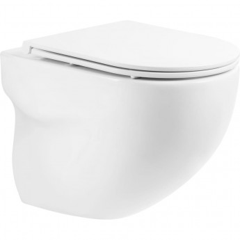 Подвесной безободковый унитаз BELBAGNO ONDA BB066CHR