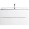 Тумба BELBAGNO ETNA BIANCO OPACO -P 89,6 см ETNA-900-2C-SO-BO