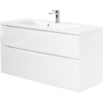 Тумба Bianco Lucido 109,6 см BELBAGNO MARINO MARINO-H60-1100-2C-SO-BL-P Тумба Bianco Lucido 109,6 см BELBAGNO MARINO MARINO-H60-1100-2C-SO-BL-P