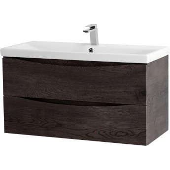 Тумба Rovere Nature Grigio 96,4 см BELBAGNO MARINO MARINO-CER-1000-2C-SO-RNG-P Тумба Rovere Nature Grigio 96,4 см BELBAGNO MARINO MARINO-CER-1000-2C-SO-RNG-P