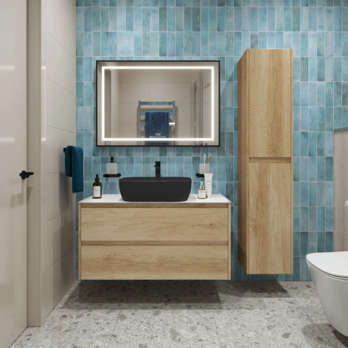 Тумба Rovere Nebrasca Nature 80 см BELBAGNO KRAFT KRAFT80RNN-KEPBO-1302H301-SET Тумба Rovere Nebrasca Nature 80 см BELBAGNO KRAFT KRAFT80RNN-KEPBO-1302H301-SET