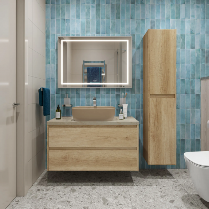 Тумба Rovere Nebrasca Nature 80 см BELBAGNO KRAFT KRAFT80RNN-KEPMCO-1302H316-SET Тумба Rovere Nebrasca Nature 80 см BELBAGNO KRAFT KRAFT80RNN-KEPMCO-1302H316-SET