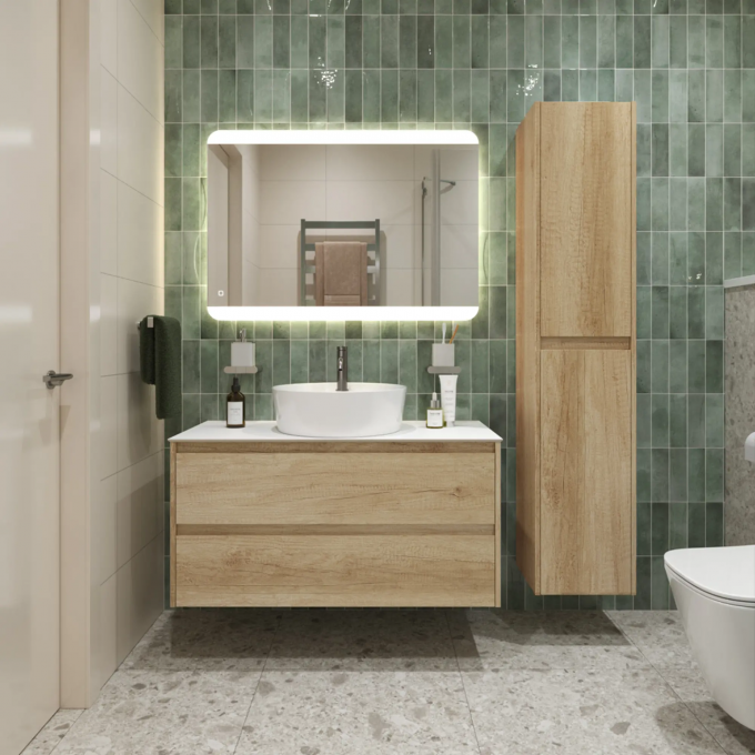 Тумба Rovere Nebrasca Nature 80 см BELBAGNO KRAFT KRAFT80RNN-KEPMGL-1306-SET Тумба Rovere Nebrasca Nature 80 см BELBAGNO KRAFT KRAFT80RNN-KEPMGL-1306-SET