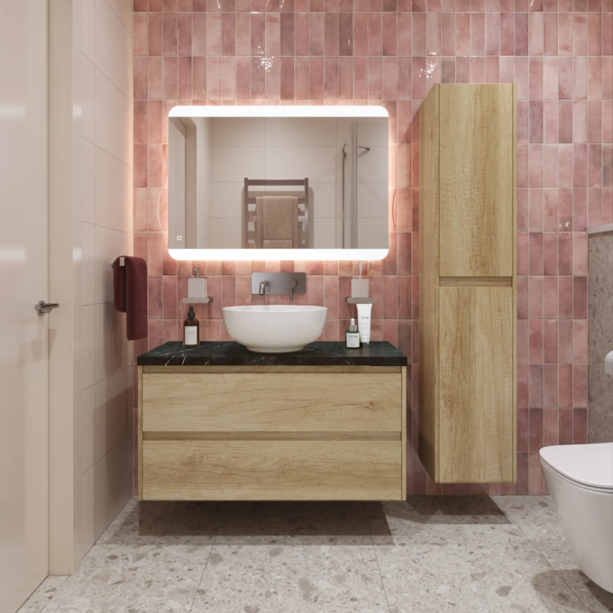 Тумба Rovere Nebrasca Nature 80 см BELBAGNO KRAFT KRAFT80RNN-KEPMNO-1077-SET Тумба Rovere Nebrasca Nature 80 см BELBAGNO KRAFT KRAFT80RNN-KEPMNO-1077-SET