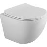 Унитаз подвесной BELBAGNO UNO 2.0 безободковый с сиденьем дюропласт soft close BB7306CHR/SC
