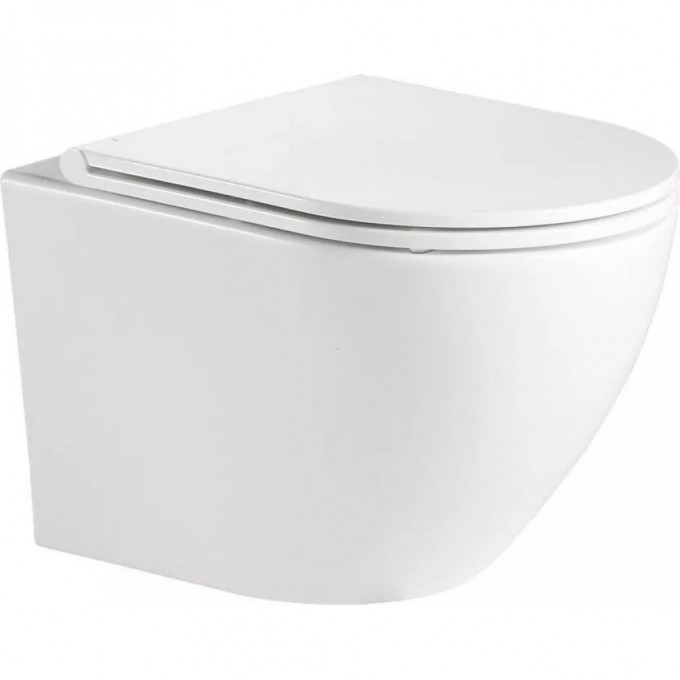 Унитаз подвесной безободковый BELBAGNO BB046CHR/BB870SC