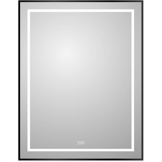 Зеркало BELBAGNO KRAFT в алюминиевой раме со встроенным светильником, 700x32x900 мм SPC-KRAFT-700-900-LED-TCH-WARM-NERO Зеркало BELBAGNO KRAFT в алюминиевой раме со встроенным светильником, 700x32x900 мм SPC-KRAFT-700-900-LED-TCH-WARM-NERO